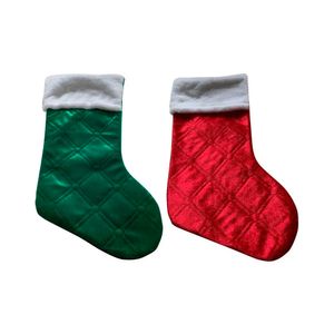 Enfeite Bota de Natal Vermelha ou Verde 45CM Sortido - Miro