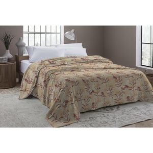 Manta Floral C/Cinta Sort Camesa