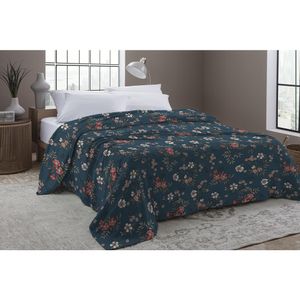 Manta Floral C/Cinta Sort Camesa
