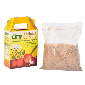 Fertilizante Farinha De Osso 1kg Dimy