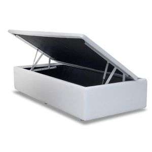 Box Baú Solteiro 88x188x39 Physical Branco Corino Ortobom