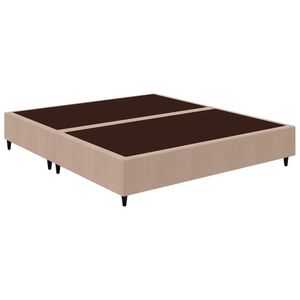 Box King 186x198x30 Bege Linho Ortobom