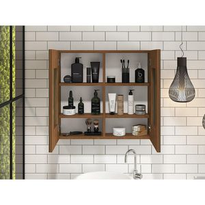 Espelheira Life 60cm Freijó Astral Design