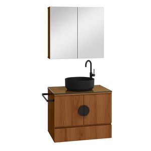 Gabinete Mauí Com Cuba 60cm Freijó Astral Design