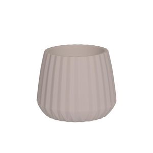 Vaso 25Cm Branco Cachepot Wave 50005021 Mor