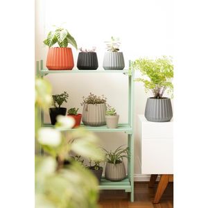 Vaso 25Cm Branco Cachepot Wave 50005021 Mor