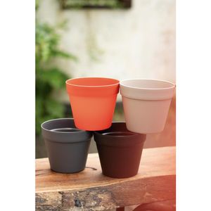 Vaso 10Cm Cinza Cachepot 50005082 Mor