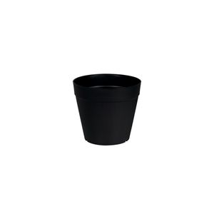 Vaso 12Cm Preto Cachepot 50005093 Mor