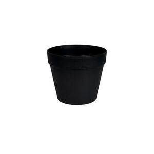 Vaso 15Cm Preto Cachepot 50005103 Mor