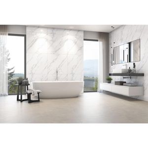 Piso Acetinado Retificado Nevada 76X76 Tipo A 2,87m2 Embramaco