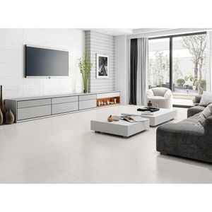 Revestimento 3D Retificado Acetinado Menfi Bianco Plus Tipo A 37x74CM - 11800 - Fioranno