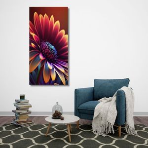 Quadro 60X120 Girassol Canvas 4475 Brisa Artes