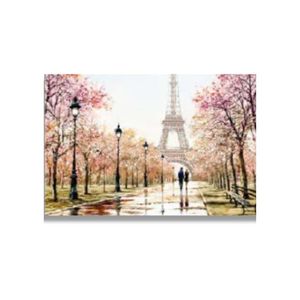 Quadro 40X60 Torre Eiffel Canvas Psg137 Brisa Artes