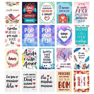 Placa Em MDF Frases De Amor 20x30cm Brisa Artes