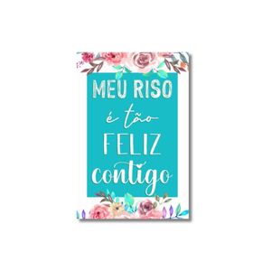 Placa Em MDF Frases De Amor 20x30cm Brisa Artes