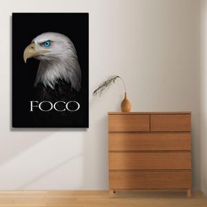 Quadro Com Acetato Águia 63x93cm 1141 Brisa Artes
