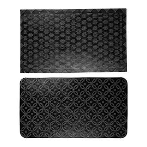 Capacho Em Pvc Quadriculado 45X75Cm Dl2587 Mypa