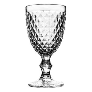 Taça De Vidro Para Água Com Relevo 17Cm 320Ml - Dl3151 - Mypa