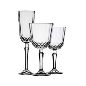 Conjunto De Taças Variadas Diony 18 Peças - 96211 - Mypa