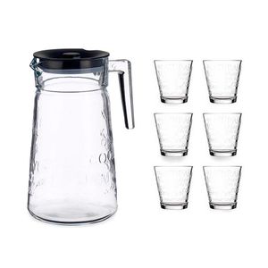 Conjunto De Jarra City Pop 2L Com Copos 250Ml - 96853 - Mypa