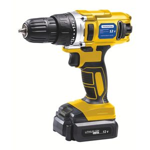 Parafusadeira/Furadeira 12 V À Bateria 16 Peças - Tramontina