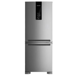 Geladeira/Refrigerador Frost Free Duplex Inverse com Turbo Ice Inox 447 Litros 220V - BRE57FK - BRASTEMP