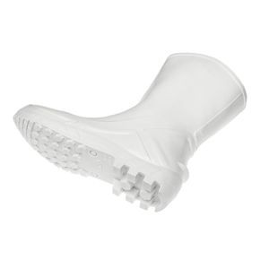 Bota De Pvc Cano Medio Branco N38 Marluvas