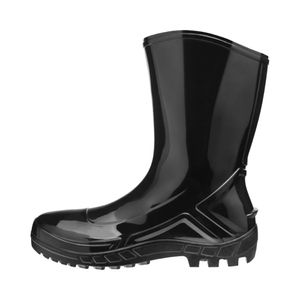 Bota De Pvc Cano Medio Preto N43 Marluvas