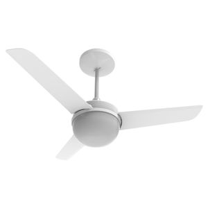 Ventilador De Teto Alisclean 3 Pás 130W 220V Branco - Aliseu