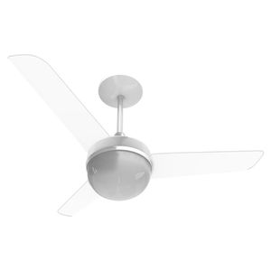 Ventilador De Teto Alisclean 3 Pás 130W 220V Cristal - Aliseu