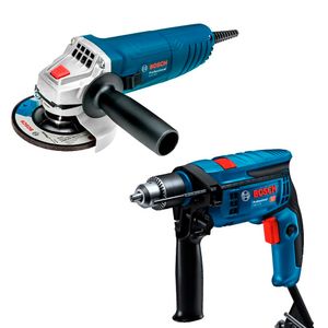Conjunto de Furadeira GSB 13RE e Esmerilhadeira GWS 850 220V - Bosch
