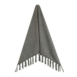 Manta 1,20X1,80 Cinza Chenille Anatex
