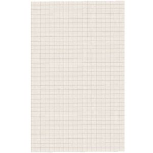Tapete 1,50X2,00 Cru/Caramelo Confy Felpa Anatex