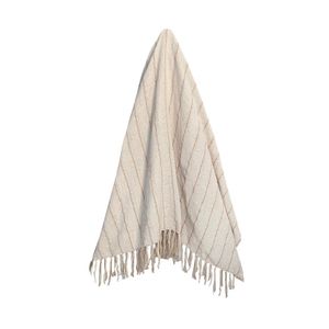 Manta 1,20X1,80 Cru Listras Anatex