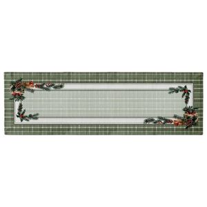 Caminho De Mesa Natalino 060 Presentes E Pinhas 42X141Cm Belchior