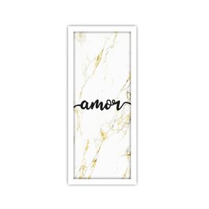 Quadro Decorativo 25x60 Luxo Art Frame