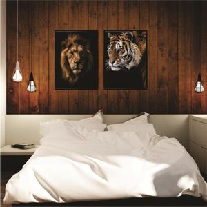 Quadro Decorativo 50x70cm Sem Vidro Luxo Art Frame