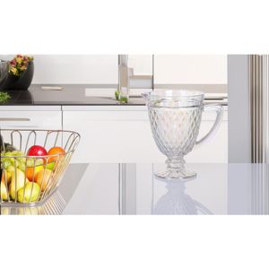 Jarra De Vidro 1300Ml Arco Íris Diamante Hasiera