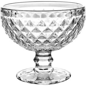 Taça Sobremesa De Vidro 390Ml Transparente Diamante Hasiera