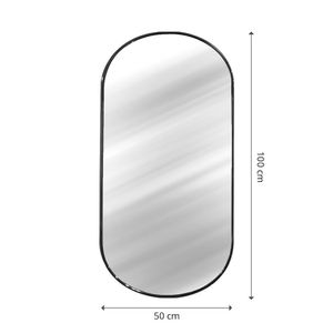 Espelho Cápsula 50X100Cm Slim C/Led Arte Própria