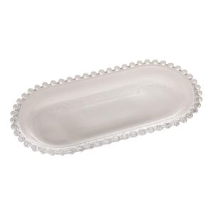 Travessa Oval 24X12Cm Cristal Pearl Wolff