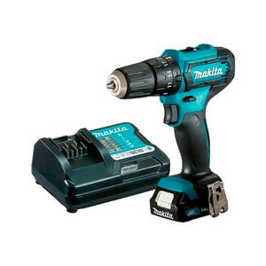 Parafusadeira e Furadeira a Bateria 12V 10MM 3/8"1700RPM Preta e Vermelho - HP333DWYX3 - Makita