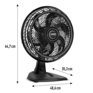 Ventilador de Mesa 40cm 2 em 1 X-Treme 6 com 6 Pás 140W 220V - VE60 - Arno