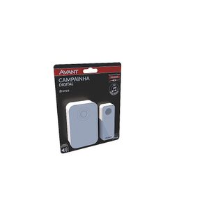 Campainha Digital Tomada Branco Bivolt Avant