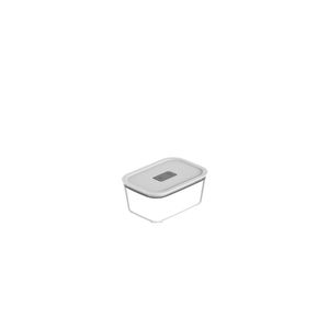 Pote De Vidro Hermetico 1200Ml Fresh Lock Branco Ou
