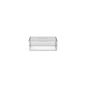 Porta Frios Clear Duplo Natural 20X15Cm -Ou