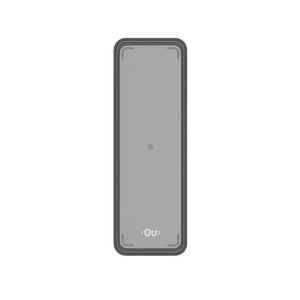 Organizador De Gaveta Clear Fumê 22,5X7,5X5,6Cm - Ogc300Fm - Ou