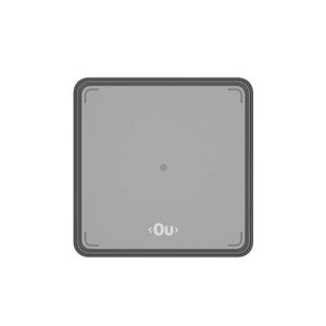 Organizador De Gaveta Clear Fumê 15X15X5,6Cm - Ogc500Fm - Ou