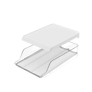 Organizador Para Ovos 21Un Roll Clear Fresh Branco - Of1200Bcf - Ou