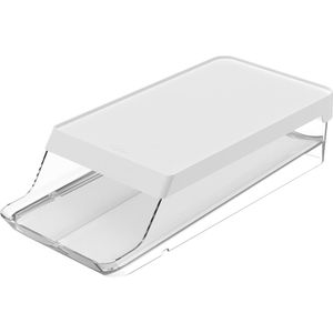 Organizador Para Ovos 14Un Roll Clear Fresh Branco - Of1100Bcf - Ou
